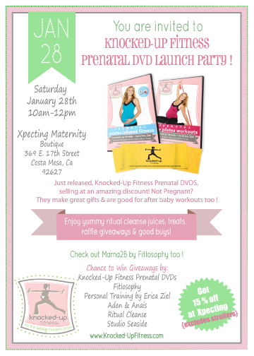 Knocked-Up Fitness and Wellness DVD Launch Party