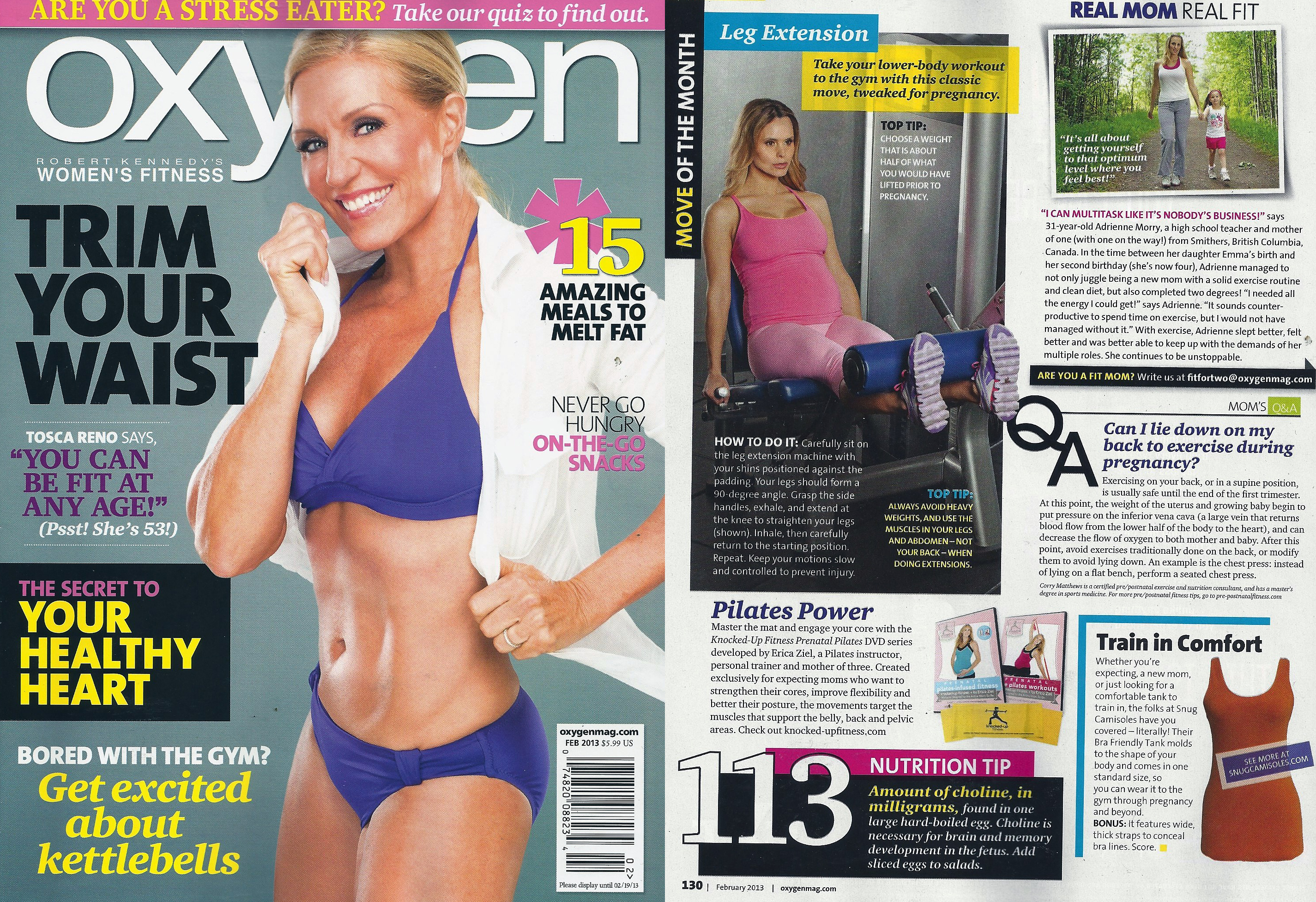 Oxygen Cover Feb 2013