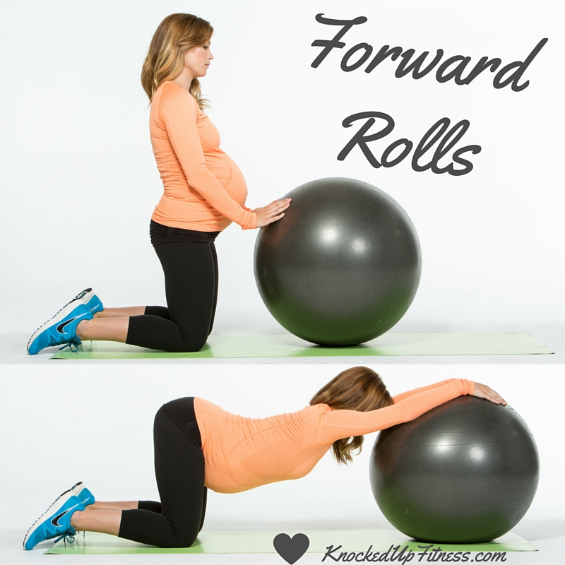 Pregnancy Back Pain Relief Exercise - Knocked-Up Fitness® and