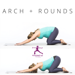 picture of arch and rounds in prenatal fitness certification