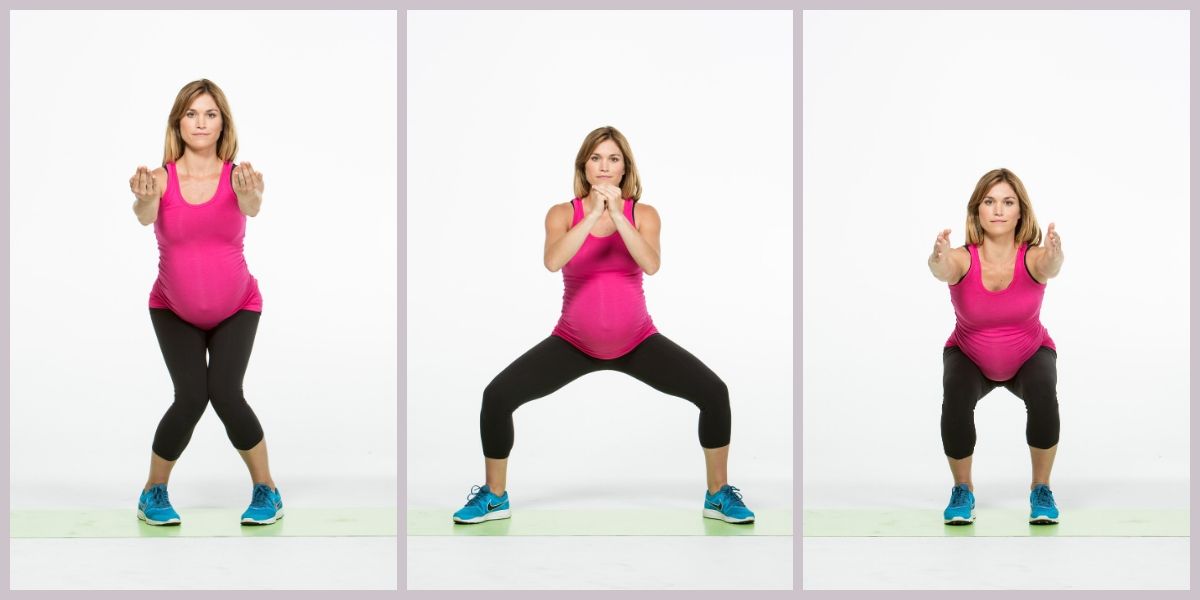 How To Safely Do Squats During Pregnancy - Knocked-Up Fitness® and Wellness