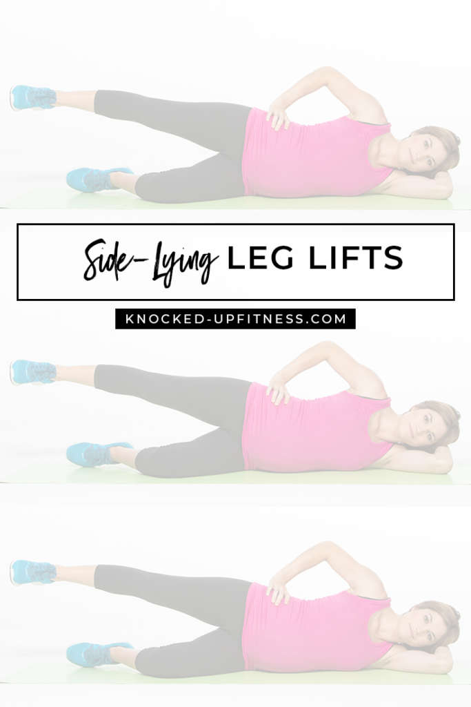 image of side-lying leg lifts exercise