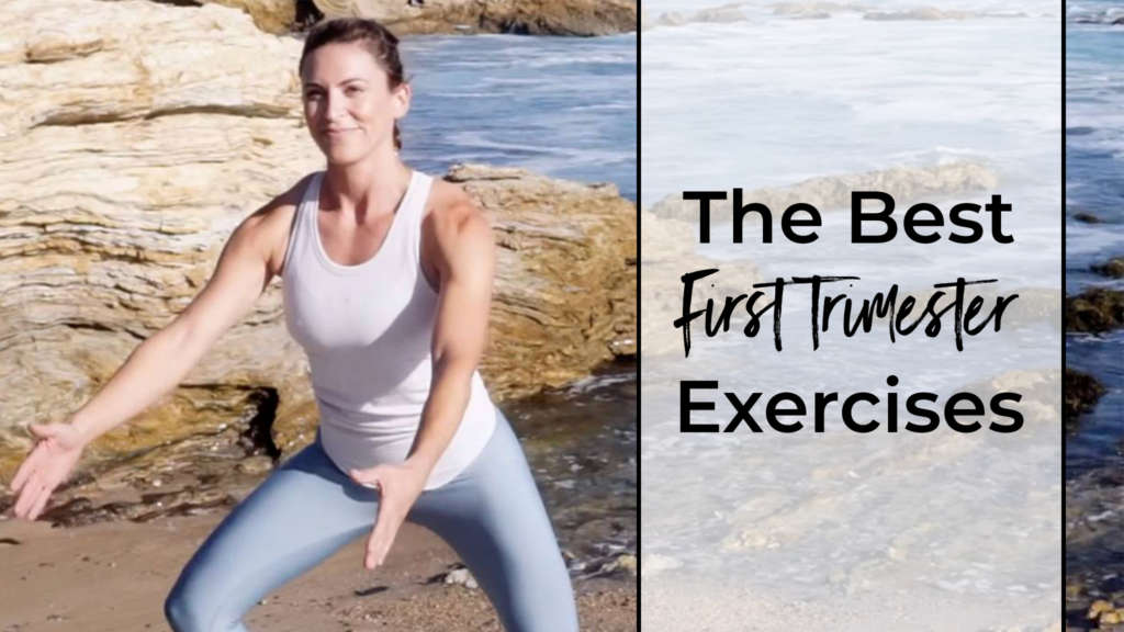 image of best first trimester exercises